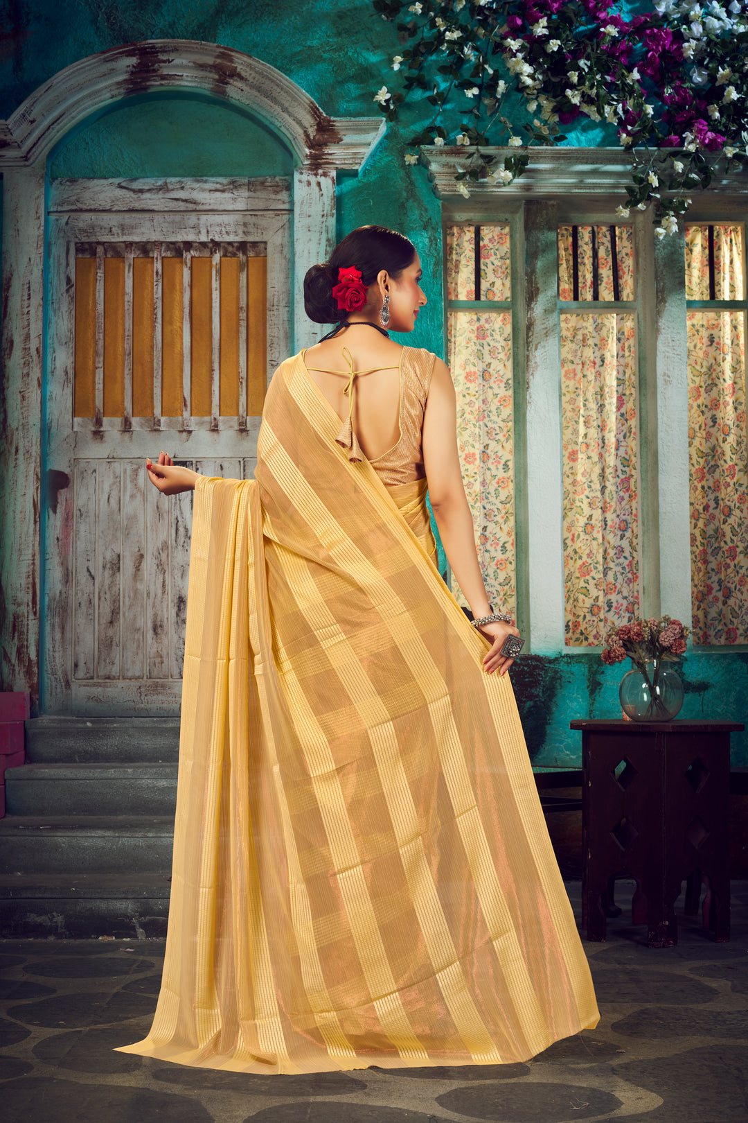 Designer Weightless Saree | Fancy Fabricated Elegant Partywear Look