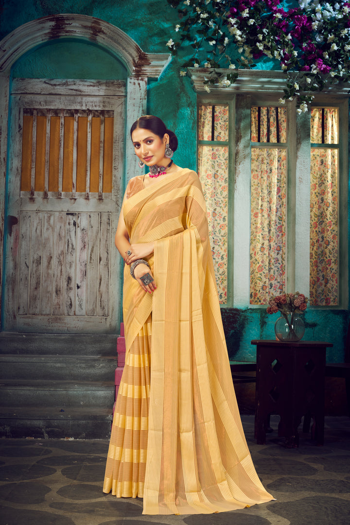 Designer Weightless Saree | Fancy Fabricated Elegant Partywear Look