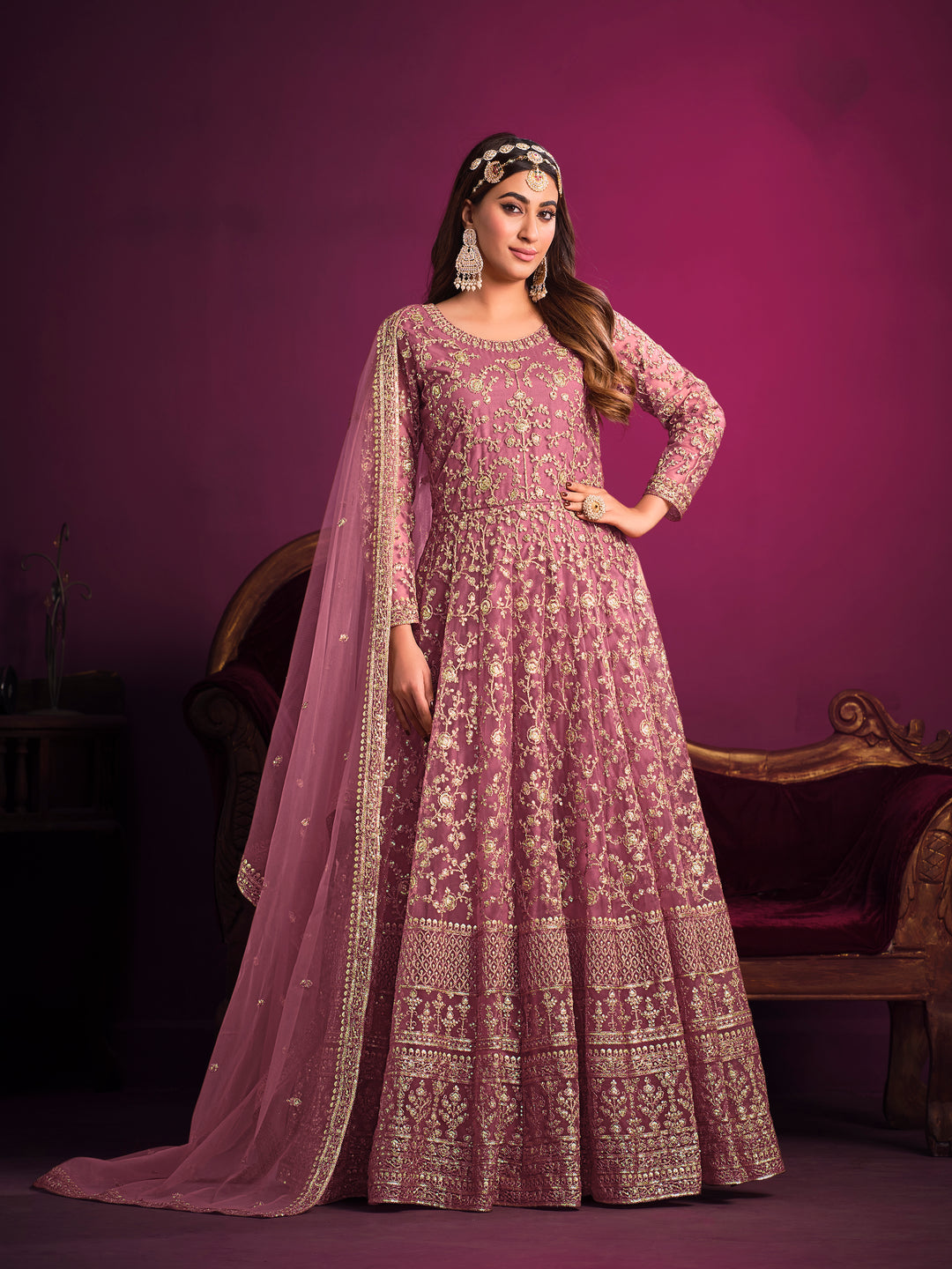 Net Salwar kameez | Perfect for Festive Wear