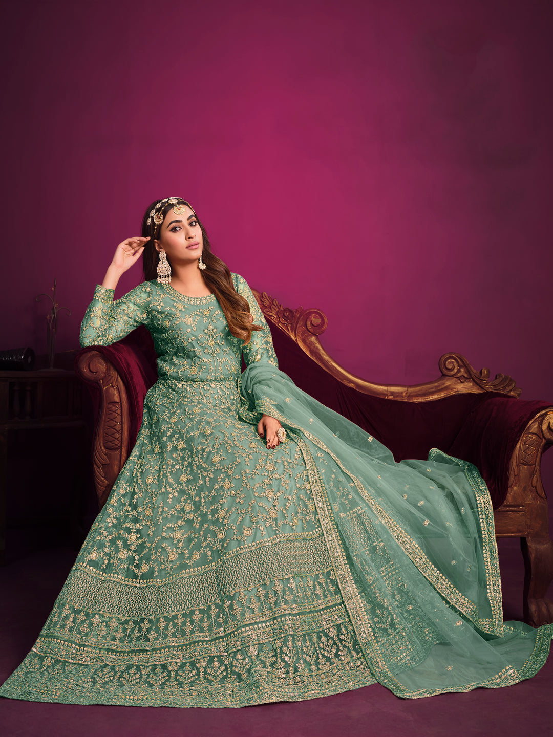 Net Salwar kameez | Perfect for Festive Wear