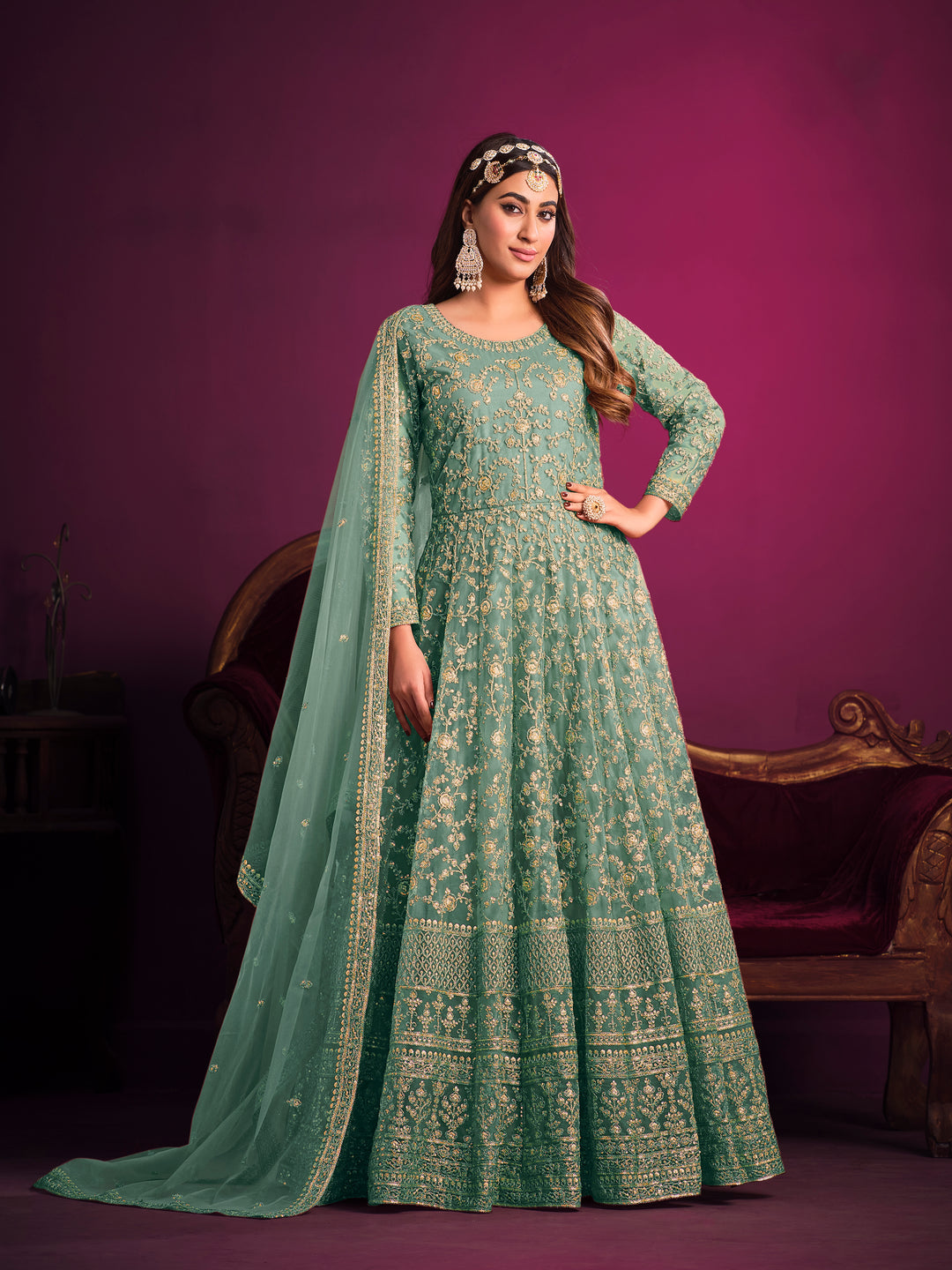 Net Salwar kameez | Perfect for Festive Wear