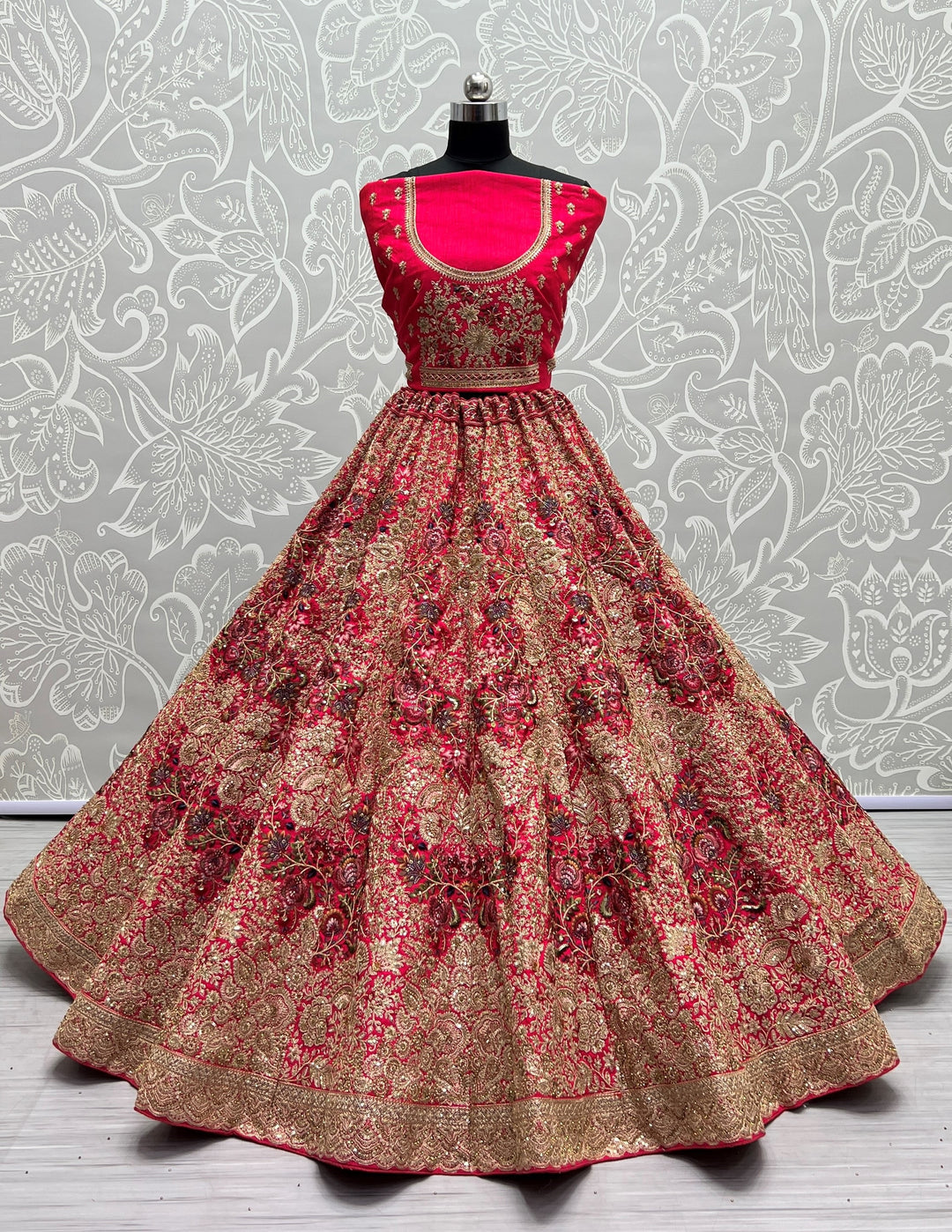 Stunning Silk Lehenga with Dupatta | A Graceful Addition to Your Wardrobe