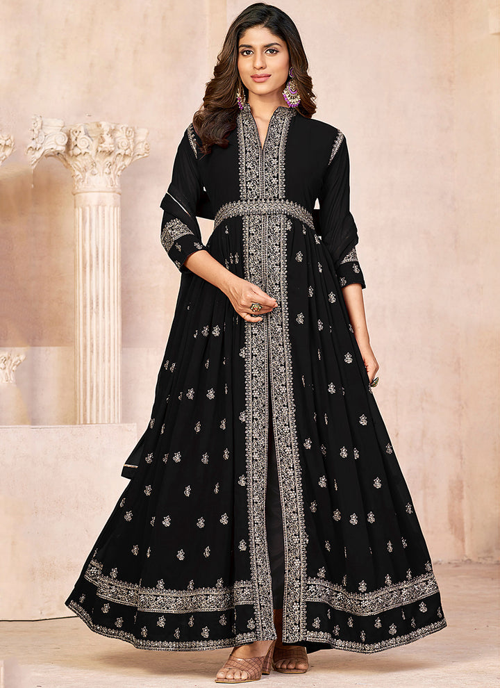 Anarkali Dress | Heavy Sequence Embroidery for Weddings & Parties