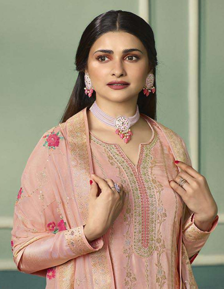 Stylish Viscose-Silk Salwar Kameez | Wevon Designer Embroidery for Special Events And Fastive