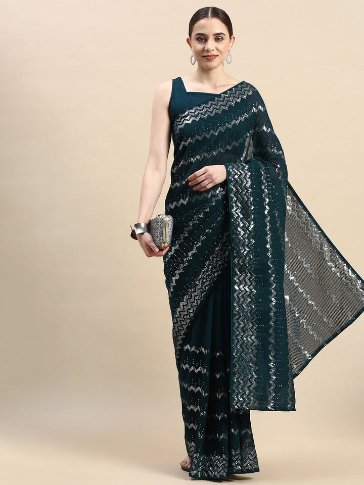 Georgette Saree | Perfectly Crafted for Traditional Elegance