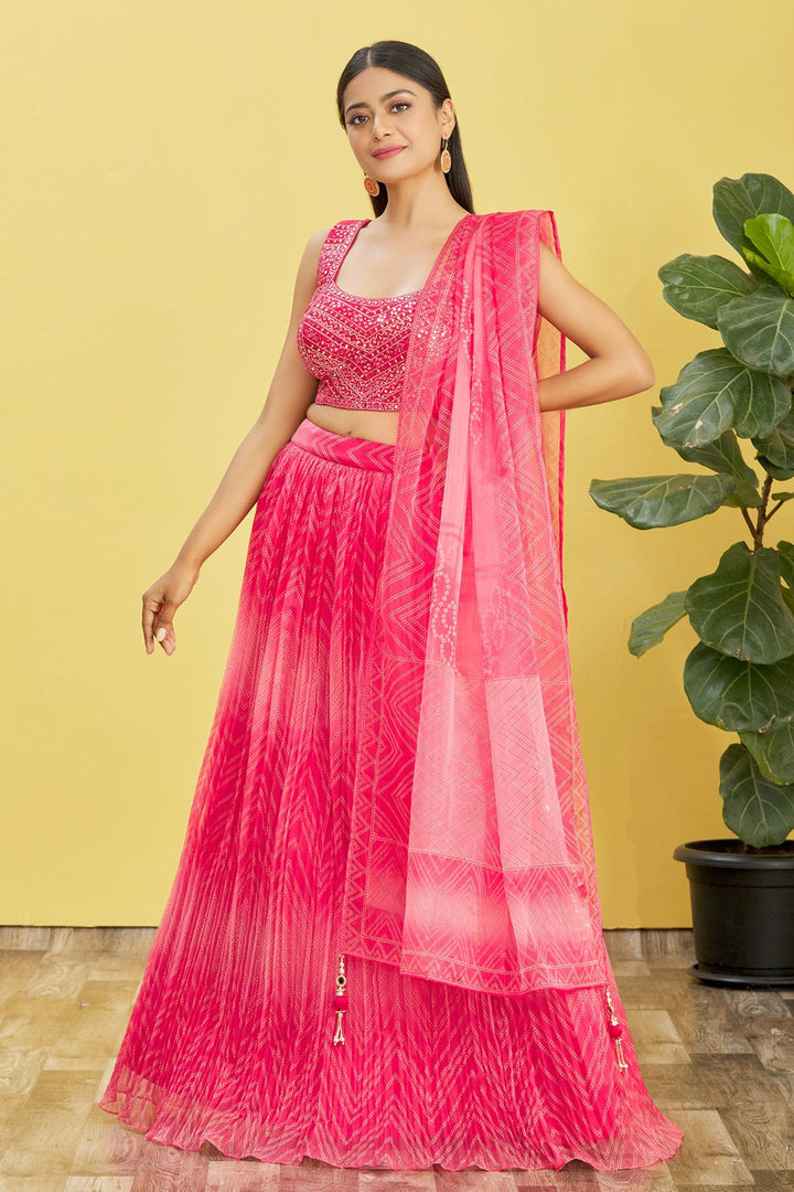 Elegant Organza Lehenga with Dupatta | An Exclusive Designer Masterpiece