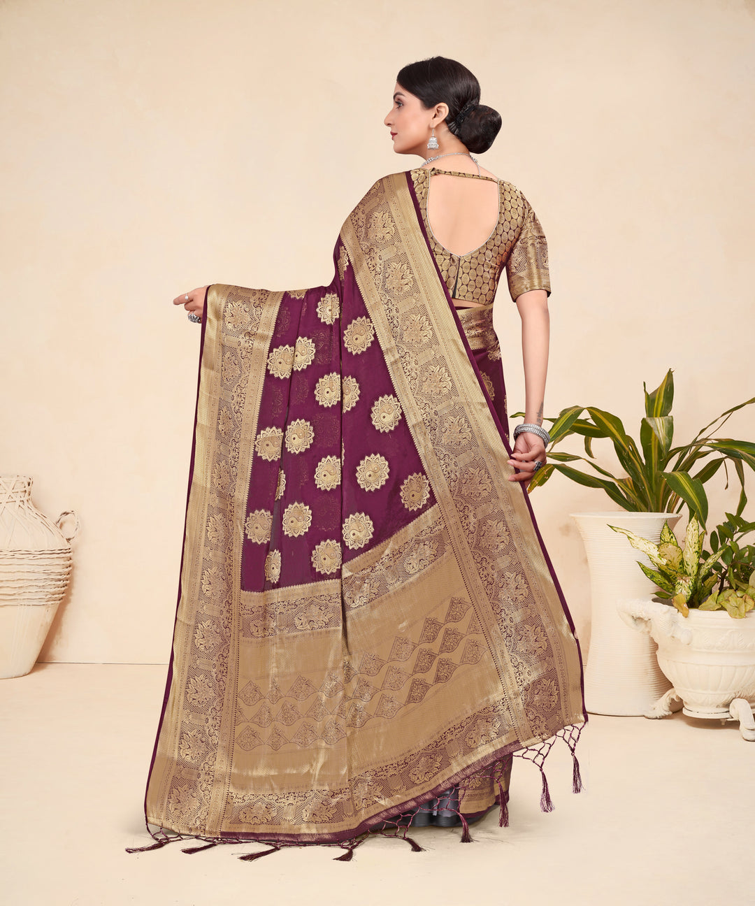 Designer Viscose Saree | Perfect for Weddings, Parties & Festive Events