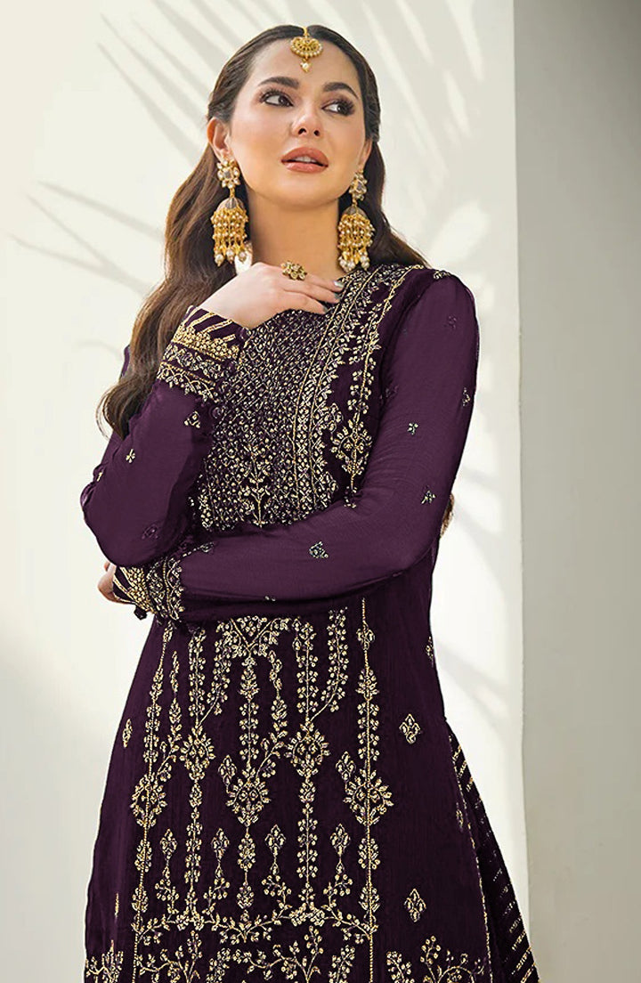 Chic Faux Georgette Salwar kameez | Perfect for Festive Wear