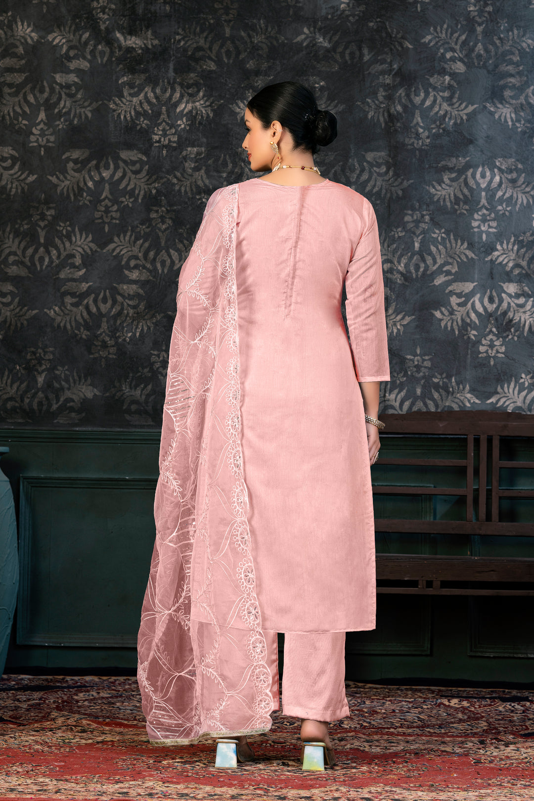 Refined organza Salwar kameez | Festive Elegance