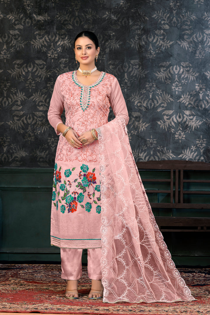 Refined organza Salwar kameez | Festive Elegance