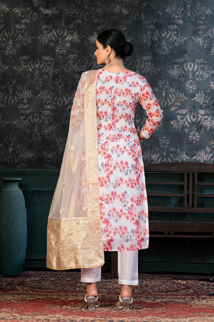 Chic organza Salwar kameez | Perfect for Festive Wear