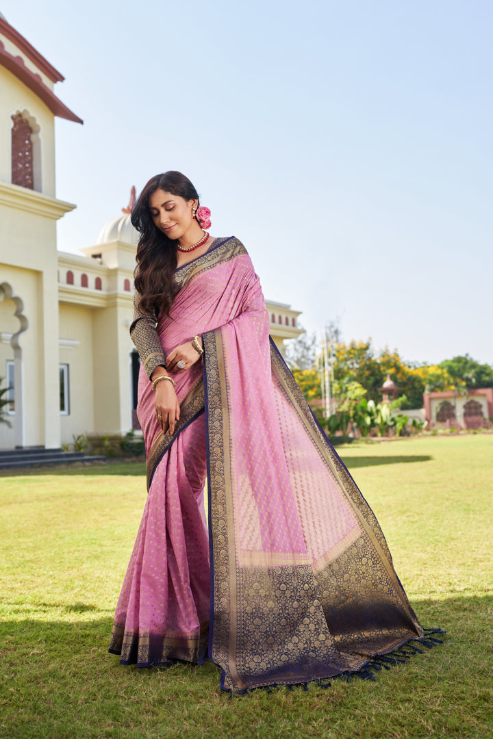 Elegant Georgette Saree | Woven Designer Look for Special Events & Parties