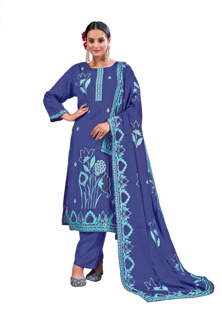 Heavy Wevon Designer Salwar Kameez | Viscose Fabric for Special Events