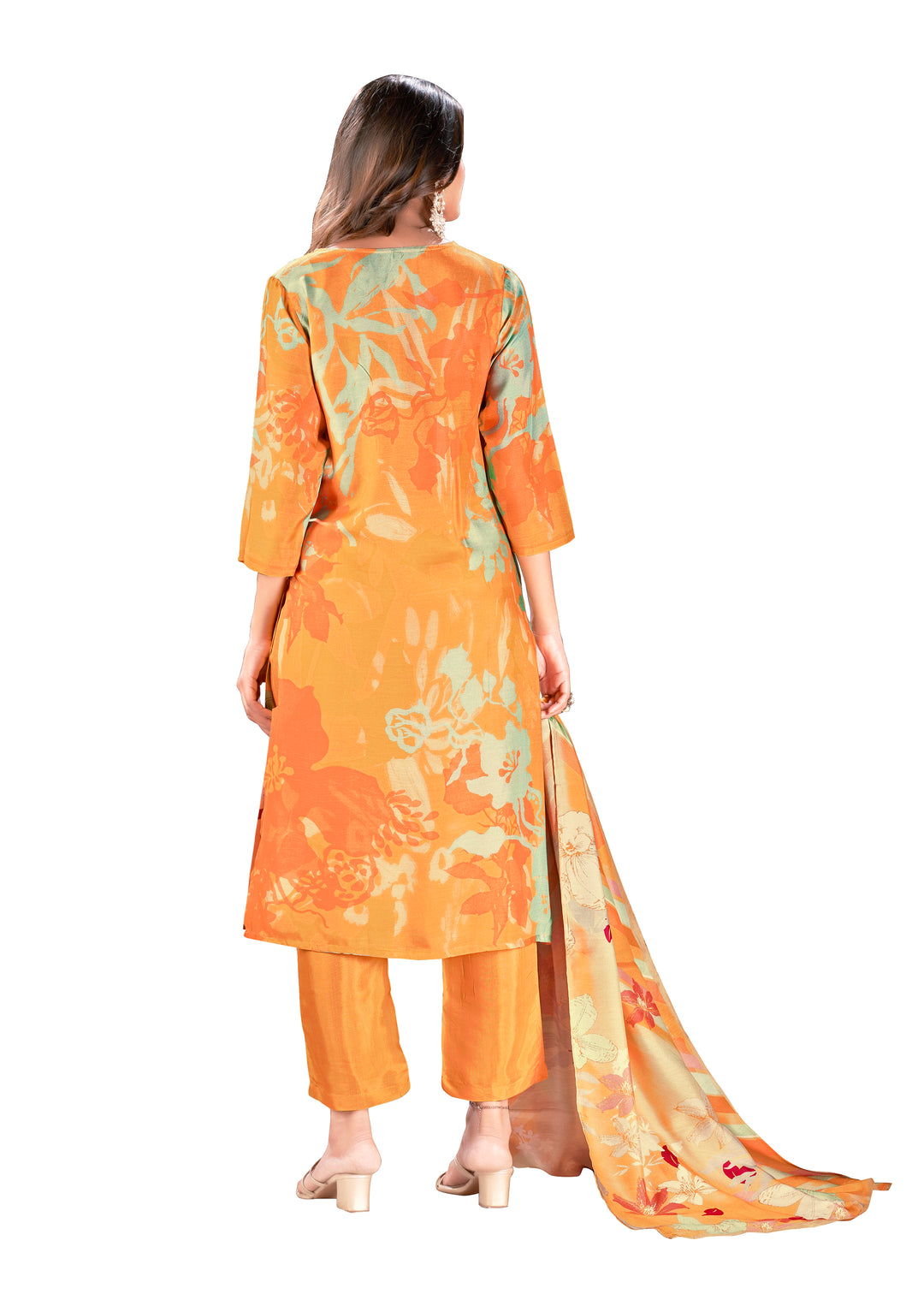 Designer Digital Printed Kurtis Set | Muslin Fabric | Elegant Party Wear