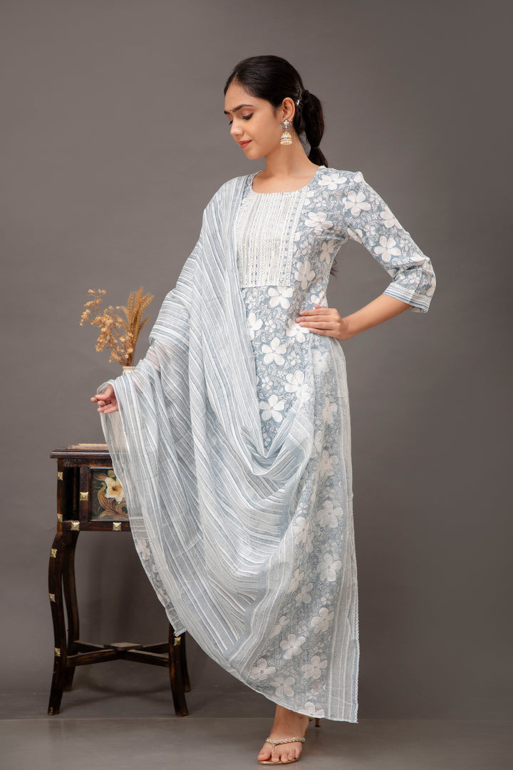 Stylish Rayon-Cotton Salwar Kameez | Perfect for Special Events & Parties