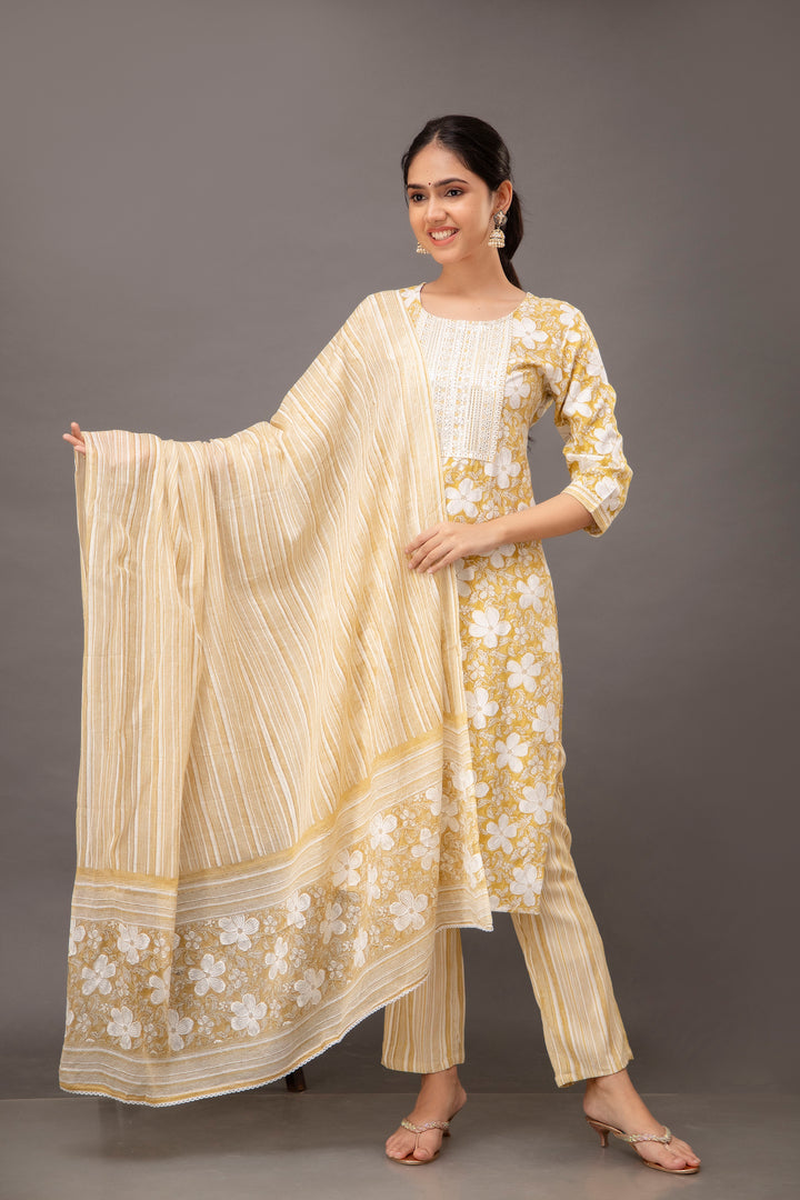 Stylish Rayon-Cotton Salwar Kameez | Perfect for Special Events & Parties