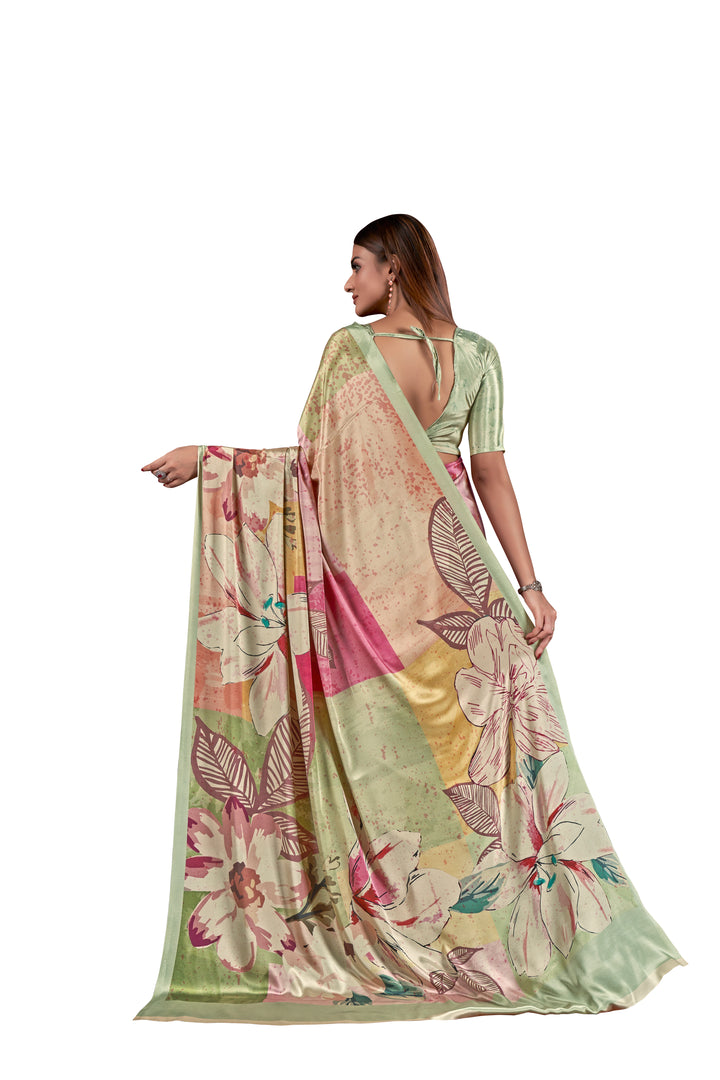 Designer Digital Printed Crepe Soft Silk Saree | Perfect for Special Events