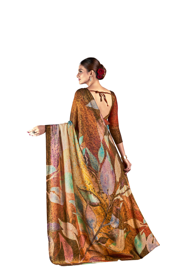 Designer Silk Saree | Woven Jari & Digital Printed for Special Events