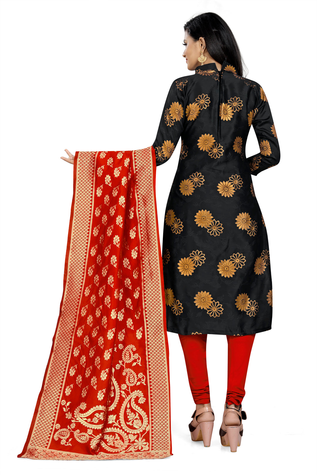 Luxurious Banarasi Silk Kurti Set | Perfect for Weddings & Festivals