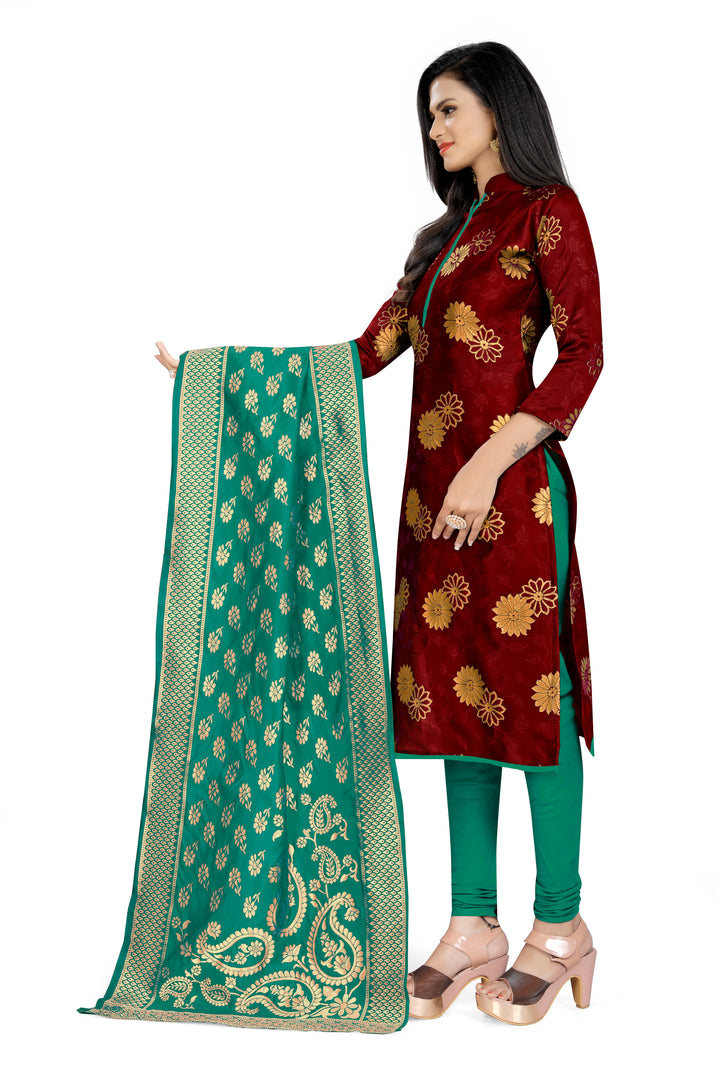 Luxurious Banarasi Silk Kurti Set | Perfect for Weddings & Festivals