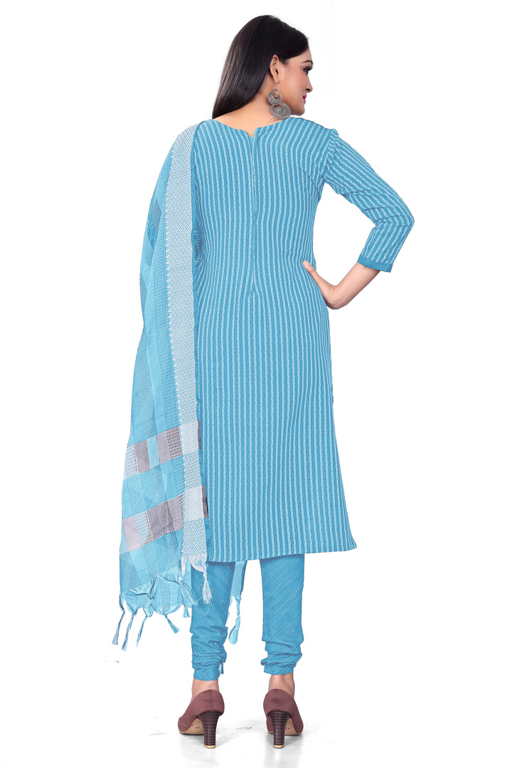 Charming Cotton Kurti Set | Knee-Length Top & Elegant Dupatta