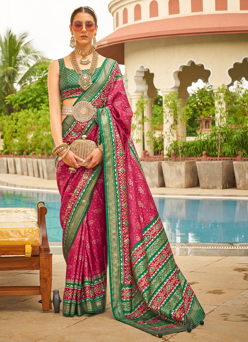 Designer Wevon Saree in Sigma-Silk | Perfect for Weddings & Special Events