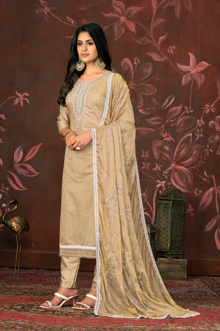 Modal Butti Santoon Suit | Hand Work Nazmin Dupatta, Santoon Bottom