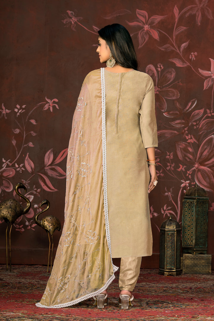 Modal Butti Santoon Suit | Hand Work Nazmin Dupatta, Santoon Bottom