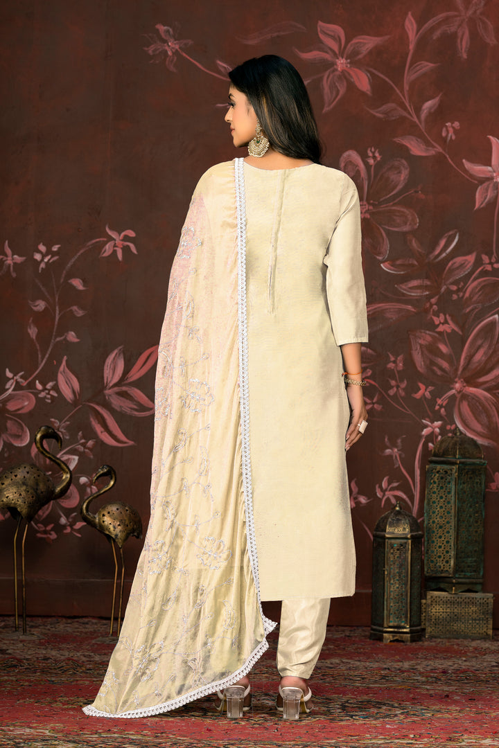 Modal Butti Santoon Suit | Hand Work Nazmin Dupatta, Santoon Bottom