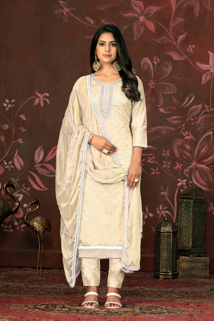 Modal Butti Santoon Suit | Hand Work Nazmin Dupatta, Santoon Bottom