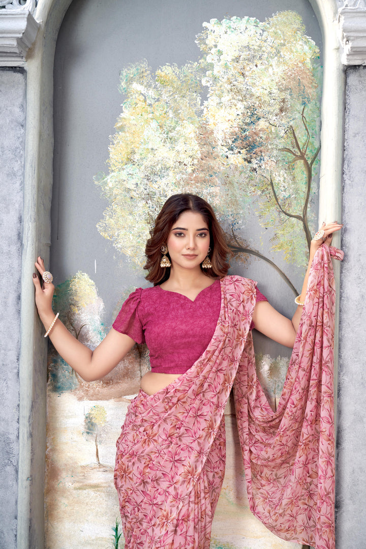 Designer-Printed Weightless Saree | Perfect for Weddings and Special Events