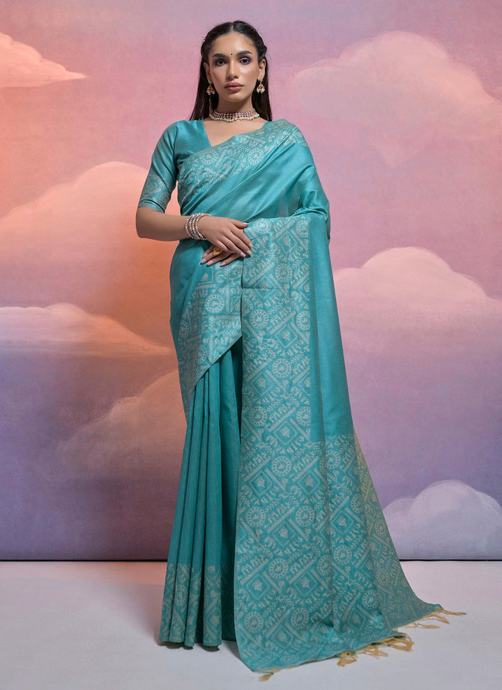 Handloom Silk Designer Saree | Wedding and Festive Special Event Wear