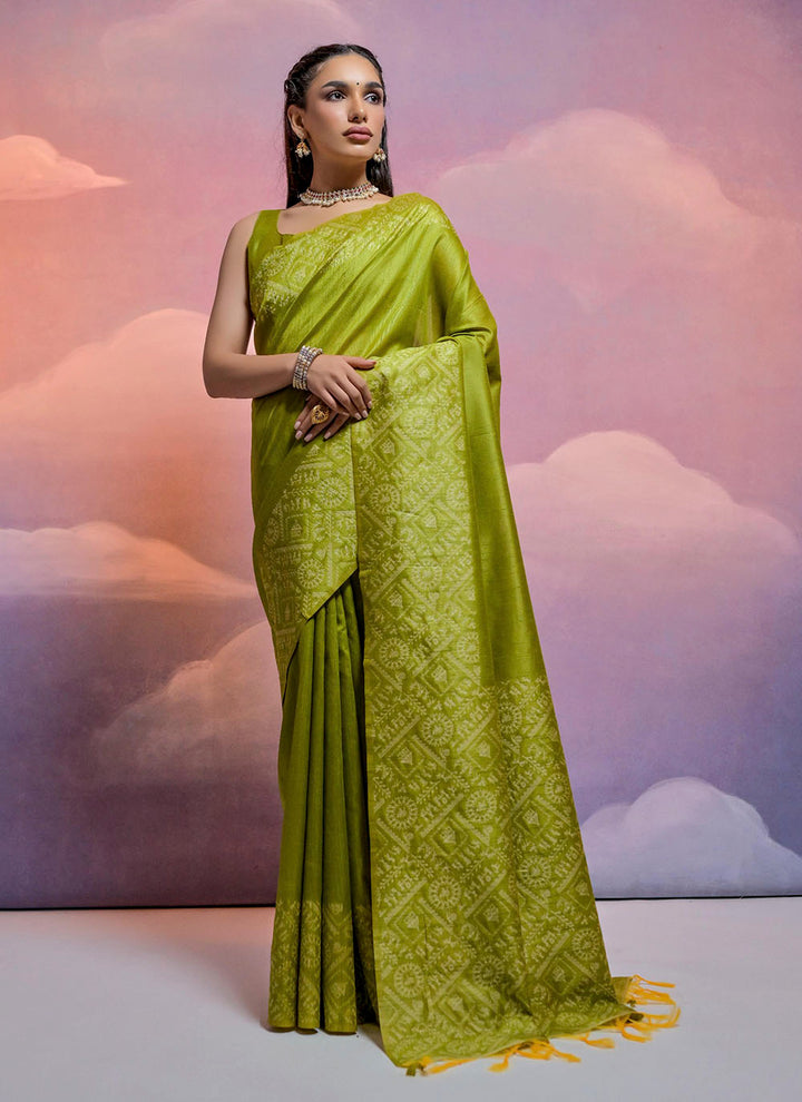 Handloom Silk Designer Saree | Wedding and Festive Special Event Wear