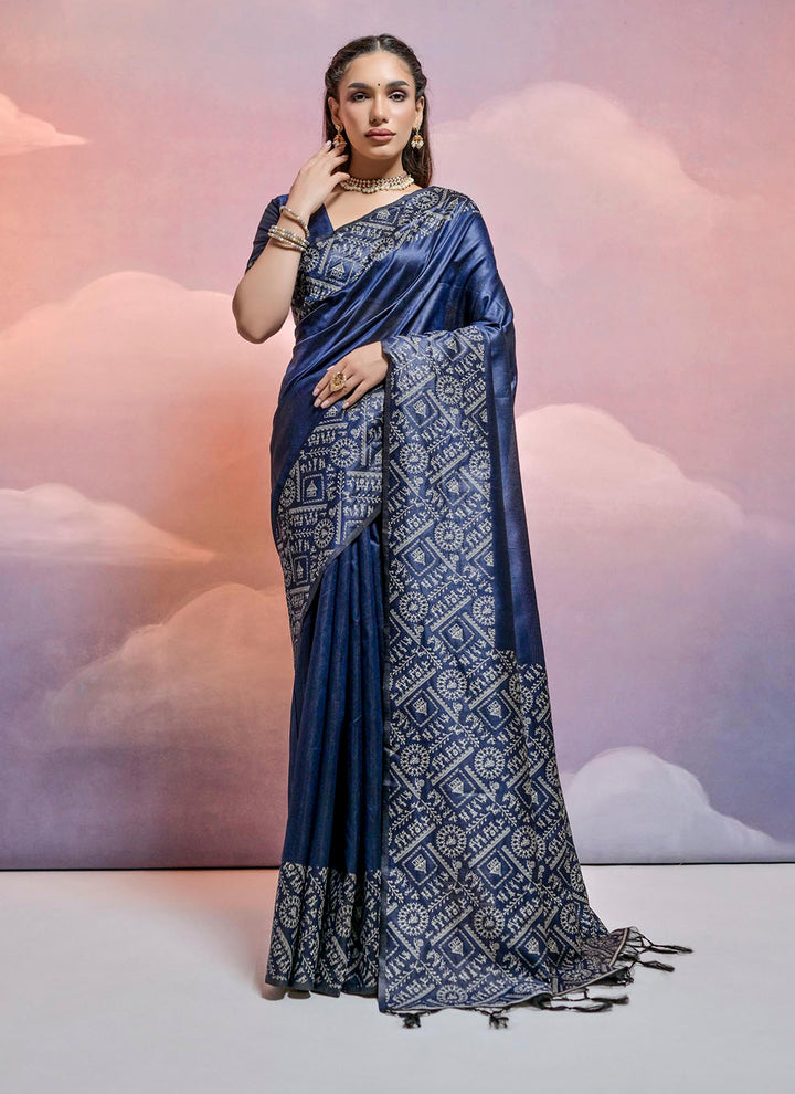 Handloom Silk Designer Saree | Wedding and Festive Special Event Wear