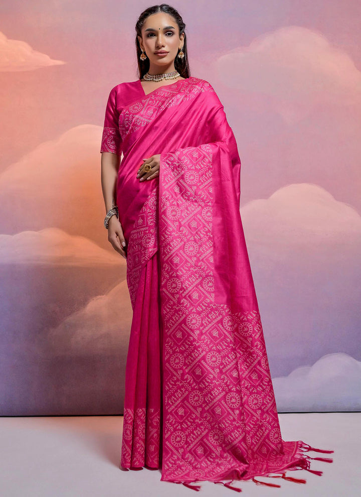 Handloom Silk Designer Saree | Wedding and Festive Special Event Wear