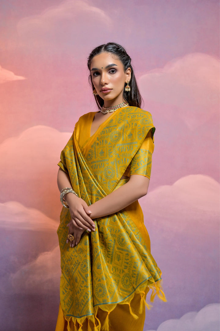 Handloom Silk Designer Saree | Wedding and Festive Special Event Wear