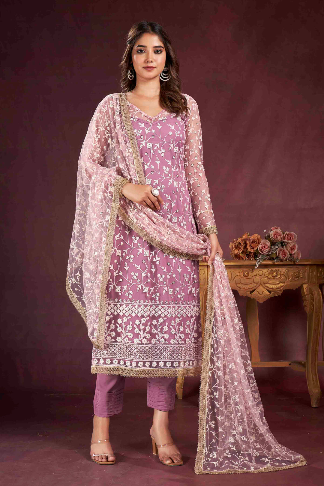 Elegant Designer Embroidered Kurti Set | Perfect for Parties & Festivals