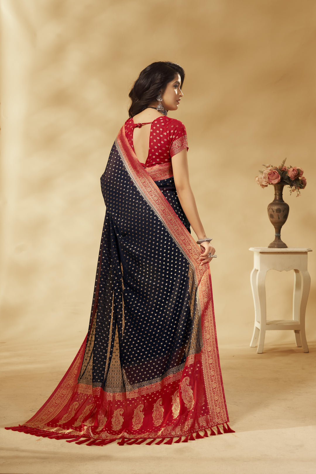 Designer Georgette Saree | Elegant Wedding & Festive Wear for Special Occasions