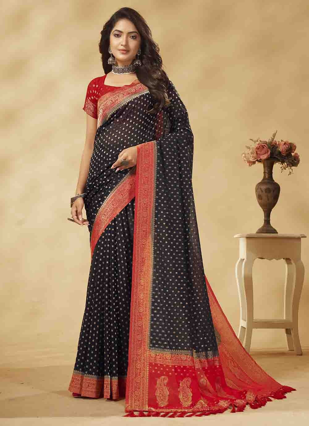 Designer Georgette Saree | Elegant Wedding & Festive Wear for Special Occasions