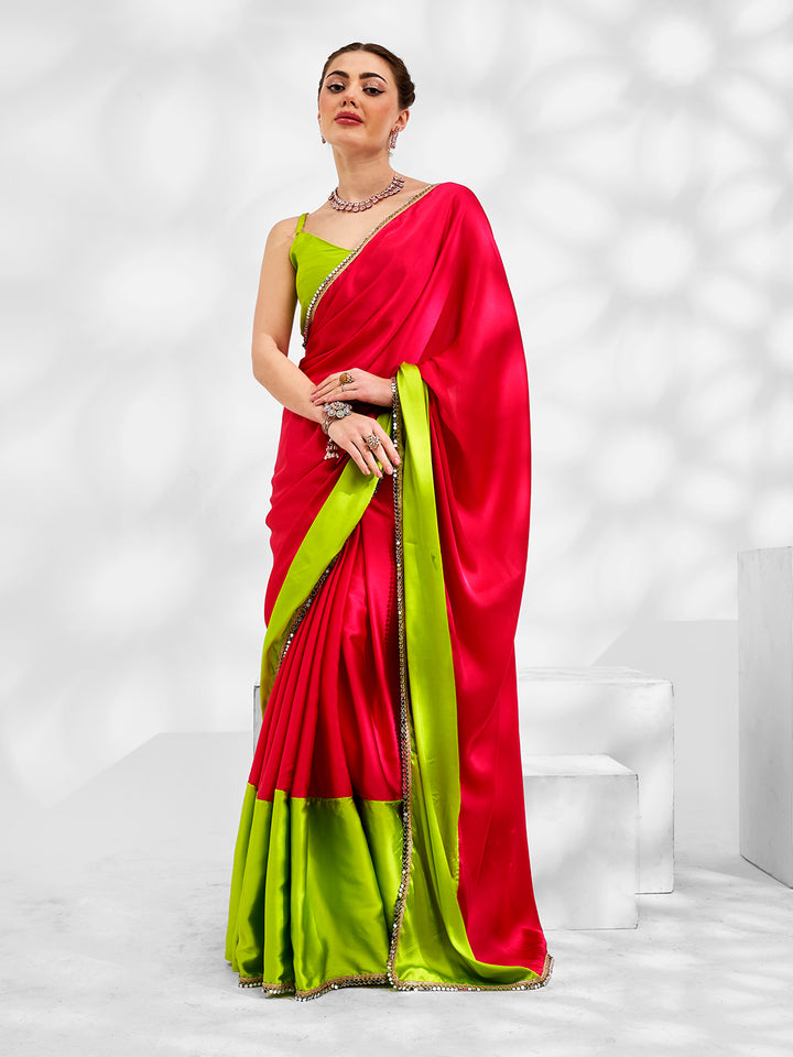 Designer Japan Silk Saree for Weddings & Special Events | Elegant Art Silk Blouse