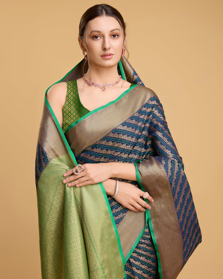 Designer Patola Silk Saree | Jacquard Weaving for Special Events & Festivities