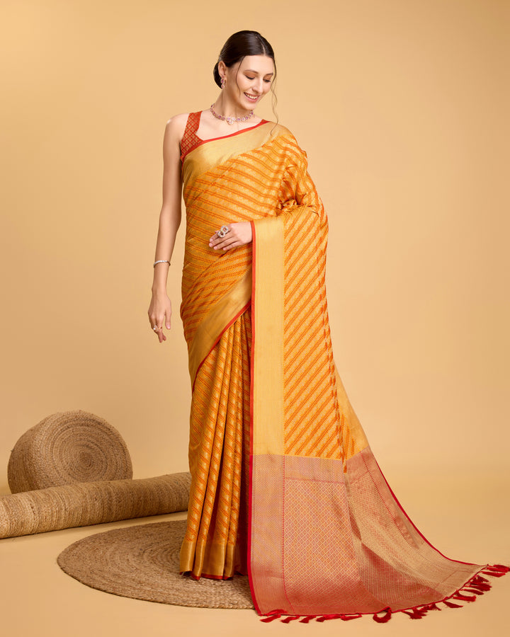 Designer Patola Silk Saree | Jacquard Weaving for Special Events & Festivities