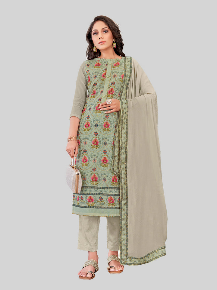 Stylish Kurti Set for Women | Chanderi Silk & Embroidery Festive Look