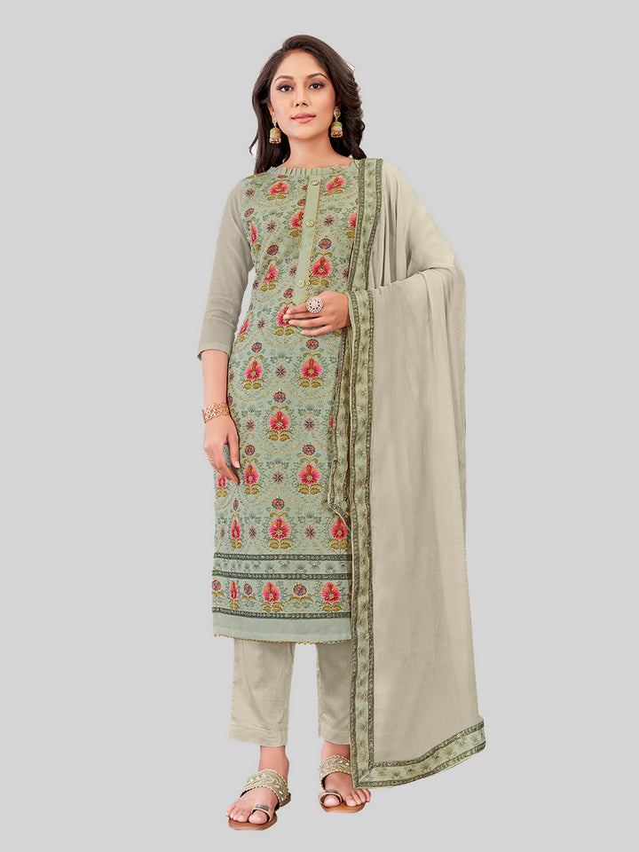 Stylish Kurti Set for Women | Chanderi Silk & Embroidery Festive Look