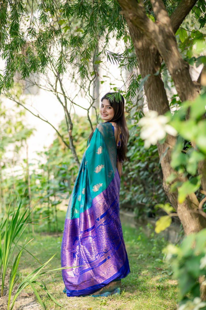 Designer Tussar Silk Saree with Woven Jari | Perfect for Weddings & Festivals