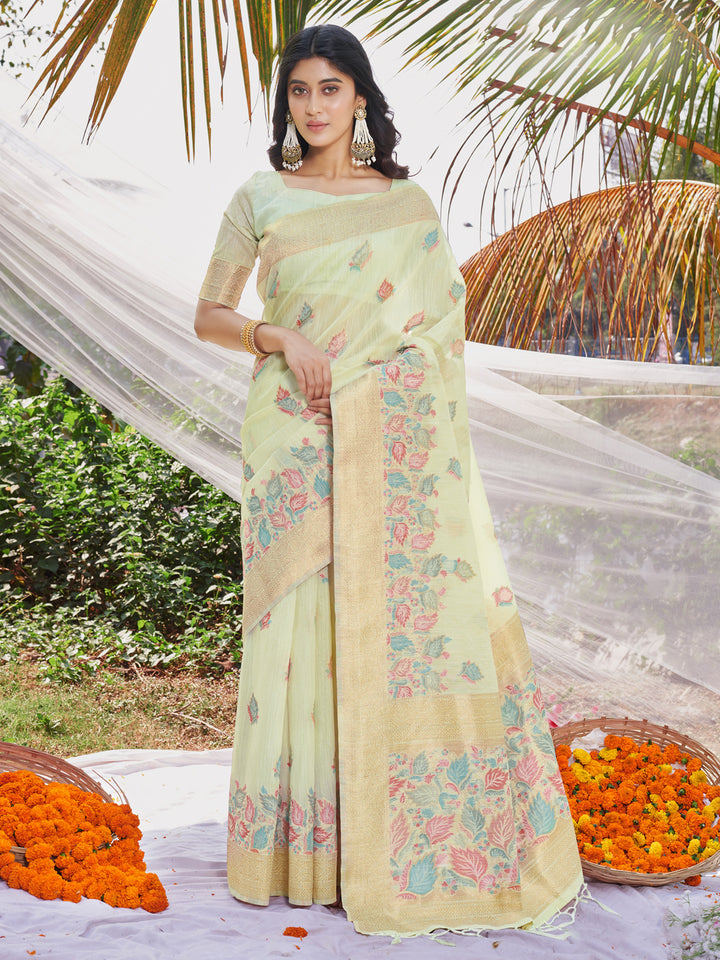 Designer Cotton Saree | Digital Printed for Special Events & Festivities