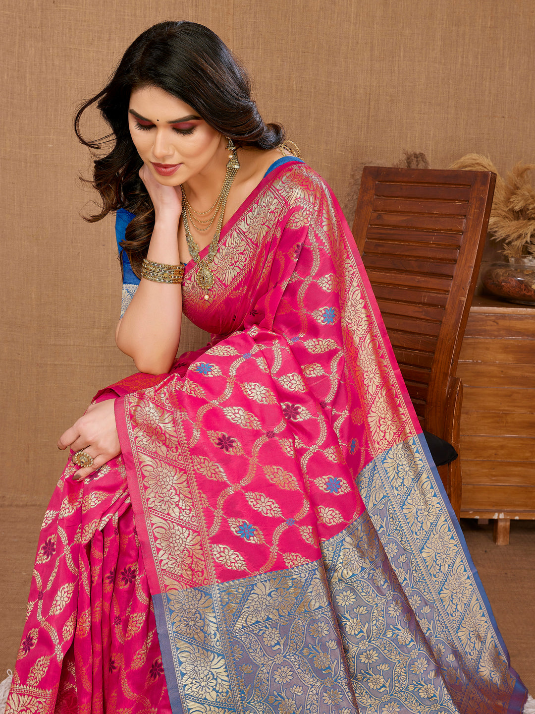 Banarasi Silk Saree | Designer Weaving Jari for Special Events