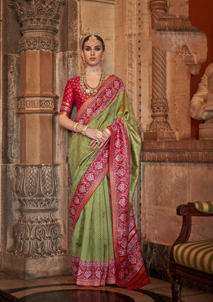 Luxurious s.v.p Silk, Banarasi Weaving Saree with | A Graceful Addition to Your Wardrobe