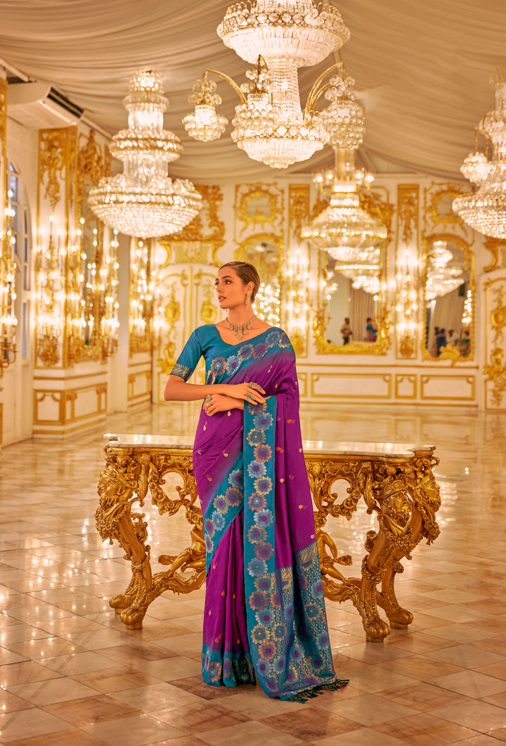 Elegant Banarasi Silk Saree | A Stylish and Sophisticated Choice