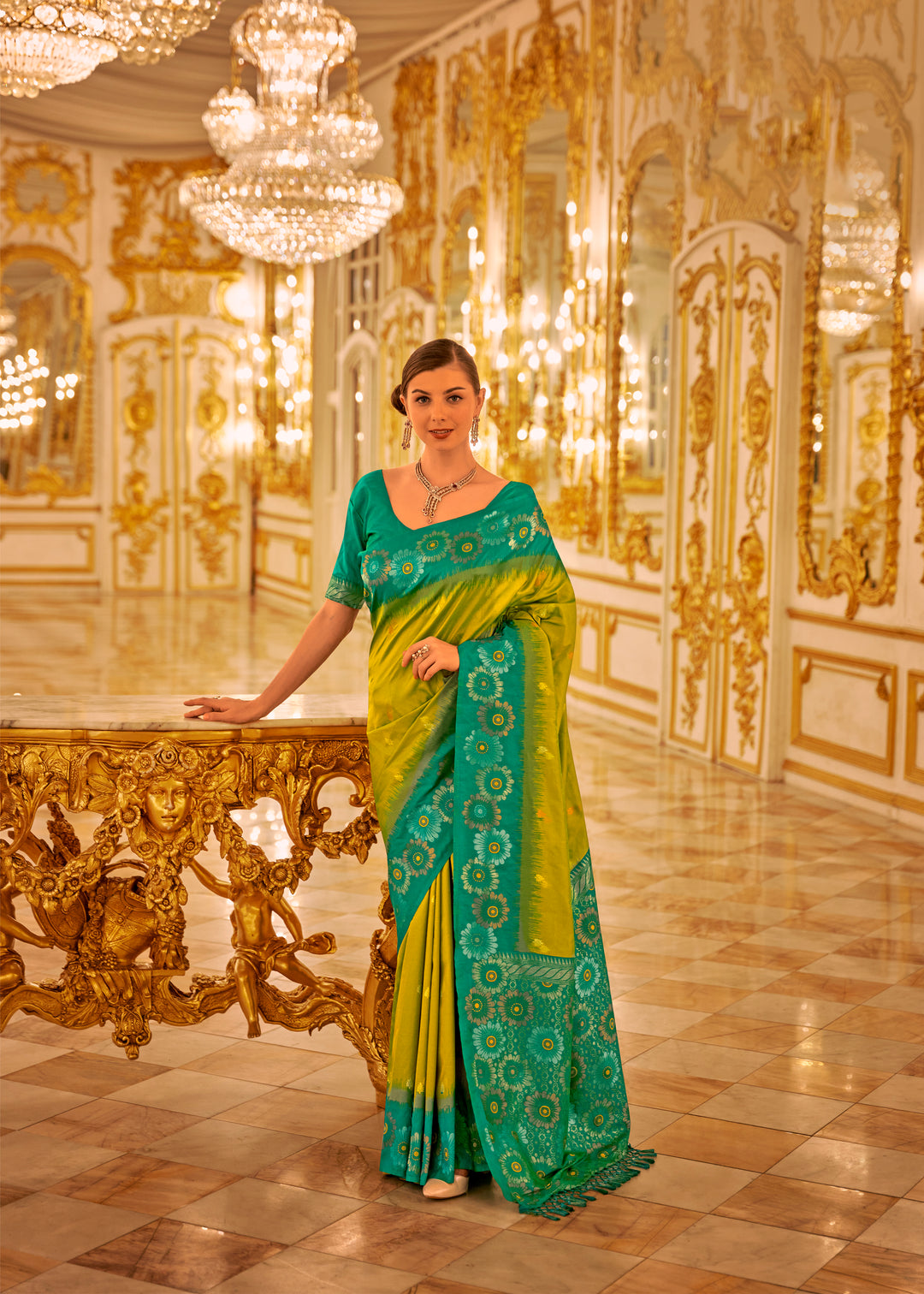 Elegant Banarasi Silk Saree | A Stylish and Sophisticated Choice